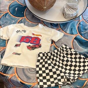 Hot Wheels Kids Matching Set - White and Black